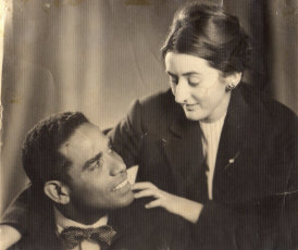 Manuel Zapata Olivella y Rosa Bosch.
