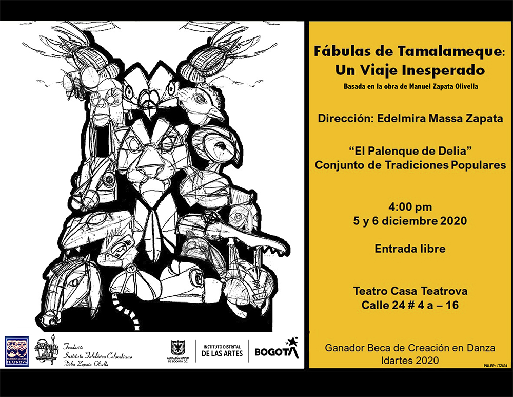 Fábulas de Tamalameque, un viaje inesperado del Palenque de Delia Zapata Olivella, Conjunto de Tradiciones Populares