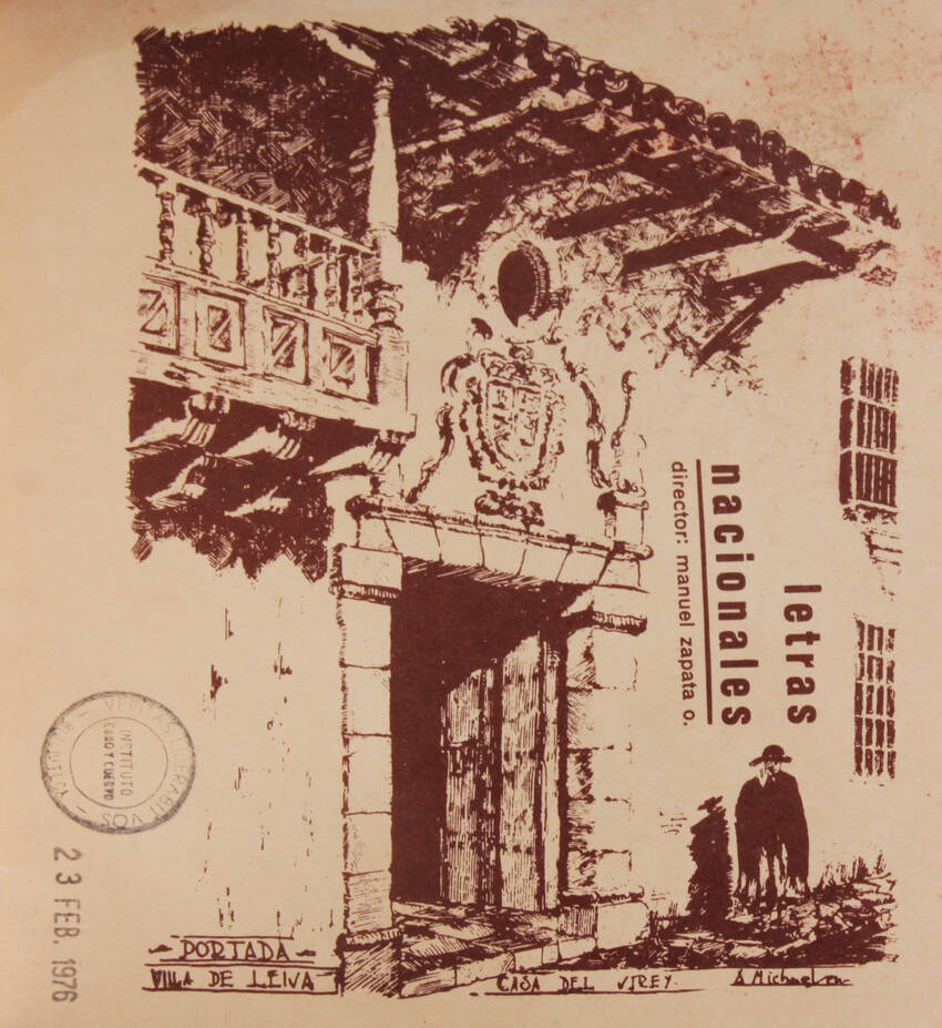 Cubierta de la revista Letras Nacionales, n.º 21 (julio, 1970). 
