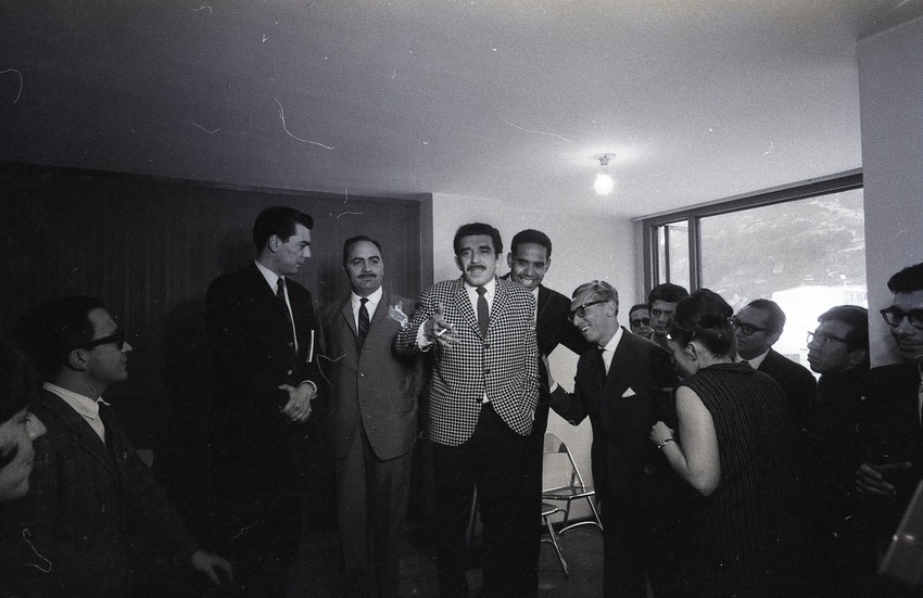 Mario Vargas Llosa, Gabriel Garcia Márquez, Manuel Zapata Olivella, Eduardo