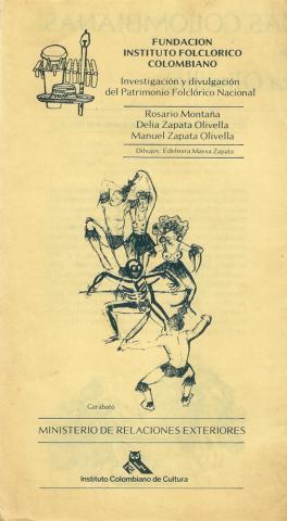Cuatro zonas colombianas de las Danzas Folclóricas Colombianas Delia Zapata Olivella