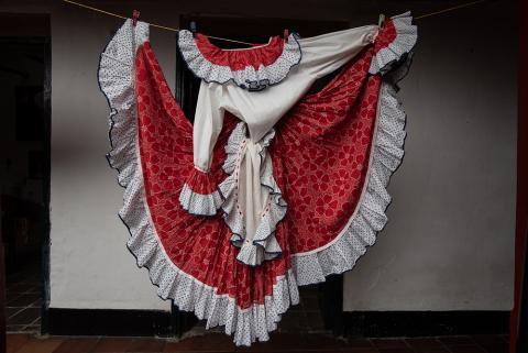 Vestuario del Palenque de Delia Zapata Olivella entre los años 1957 y 2020.