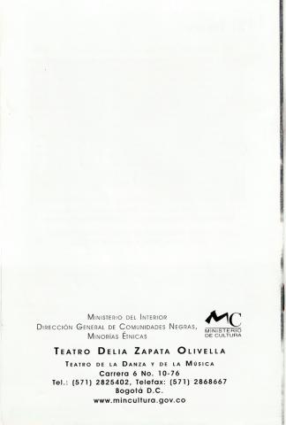 Teatro Delia Zapata Olivella del Ministerio de Cultura de Colombia