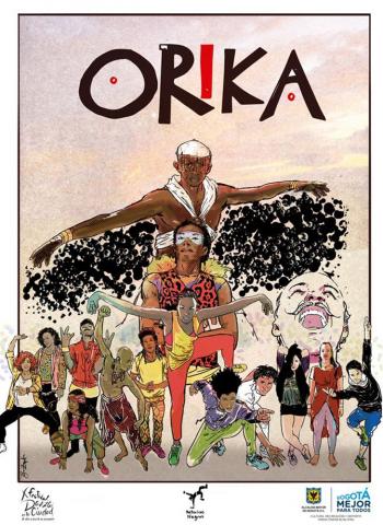 Orika, dirigido por Edelmira Massa Zapata, Fundación Instituto Folclórico Colombiano Delia Zapata Olivella