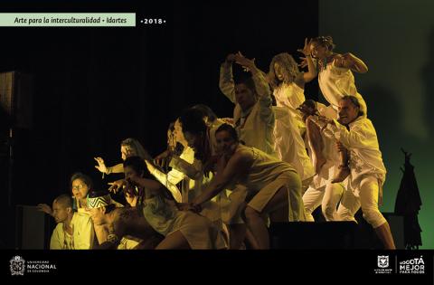 Territorio Cuerpo Ancestral, dirigido por Edelmira Massa Zapata, Arte para la interculturalidad, Diplomado en Artes Danzarias para Comunidades Indígenas y Afrocolombianas 