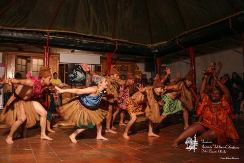 Nagó, el navegante, El Palenque de Delia, Conjunto de Tradiciones Populares. Foto: Pablo Guerra.