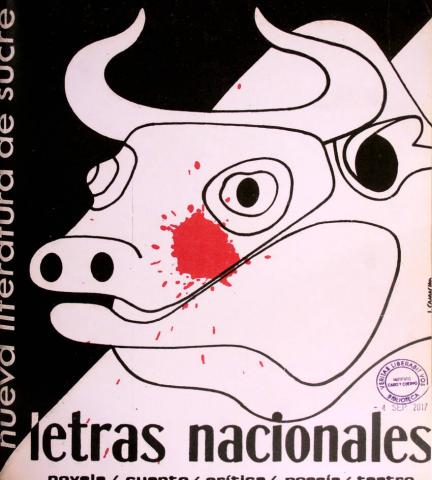 Cubierta de Letras Nacionales, n.º 38 (diciembre, 1977)