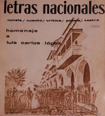 Cubierta de la revista Letras Nacionales n.º 29 (febrero-abril, 1976)