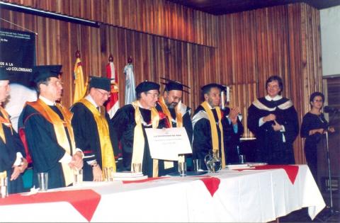 Manuel Zapata Olivella y Arturo Alape